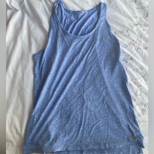 New Balance Blue Heathered Running Tank